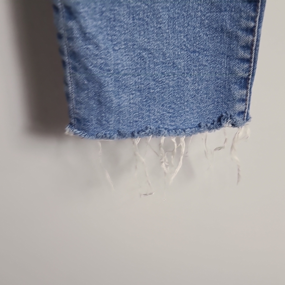 MADEWELL The perfect Vintage High Rise Straight Leg Distressed Size 26P - Picture 7 of 16